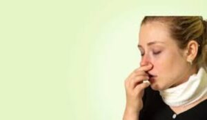 Tip of nose pain